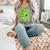 Green Comic Book Green Graphic Comfort Colors Tank Top Butter