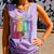 8647 Equal Rights Book Flower Trump Women Rights Feminist Comfort Colors Tank Top Lagoon