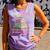 Abibliophobia Book Lovers Graphic Comfort Colors Tank Top Lagoon