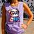 Adorable Book Lover Bulldog With Reading Glasses Cute Raglan Baseball Tee Comfort Colors Tank Top Lagoon