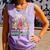 Banned Books Week Librarian Reading Comfort Colors Tank Top Lagoon