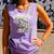 Book Dinosaur Bookworm T-Rex Dino Reading Books Book Comfort Colors Tank Top Lagoon