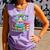 Book Lover Reading Iguana Comfort Colors Tank Top Lagoon