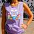 Book Lover Reading Penguin Comfort Colors Tank Top Lagoon
