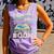 Book Lover Writer Author Comfort Colors Tank Top Lagoon