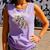 Book Reading Dinosaur T-Rex Dino Bookworm Comfort Colors Tank Top Lagoon