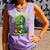 Book A Saurus Bookasaurus Dinosaur Book Girls Boys Toddler Comfort Colors Tank Top Lagoon