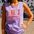 All Booked For Valentine Book Reading Women Girl Teacher Comfort Colors Tank Top Lagoon