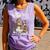 Bookish Christmas North Pole Book Club Snowman Book Worm Comfort Colors Tank Top Lagoon