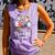 Bookish Goose Cute Geese With Hats Reading Books Comfort Colors Tank Top Lagoon