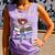 Books Coffee Yarn Lover My Favorite Things Comfort Colors Tank Top Lagoon