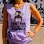 Born To Read Books Forced To Read Emails Messy Bun Reading Comfort Colors Tank Top Lagoon