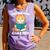Cat Reading Books Bookworm Read One More Chapter Comfort Colors Tank Top Lagoon