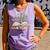Chapter 6 Years Old 6th Birthday Wildflower Book Lover Comfort Colors Tank Top Lagoon