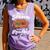 Christmas Book Lover Gingerbread Library Reading Bookaholic Comfort Colors Tank Top Lagoon