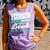 I Closed My Book To Be Here Read Readers Reader Reading Comfort Colors Tank Top Lagoon