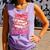 Coquette Bow All Booked For Valentines Teacher Book Comfort Colors Tank Top Lagoon