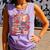 Coquette Teacher School Supplies Bows Books Globe Apple Cute Comfort Colors Tank Top Lagoon