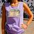 Cute Cat Sleeping On Books Comfort Colors Tank Top Lagoon