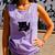 Cute Cats And Books Aesthetic Feline Reader Graphic Premium Tri-Blend Comfort Colors Tank Top Lagoon