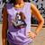 Cute Dog Basset Hound Reading Book Comfort Colors Tank Top Lagoon