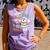 Cute Ghost Book Halloween Spooky Boo School Art Teacher Comfort Colors Tank Top Lagoon