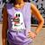Cute Ghost Holding Books Bookish Christmas Comfort Colors Tank Top Lagoon