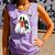 Cute Halloween Ghost Reading Book Comfort Colors Tank Top Lagoon