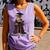 Cute Mouse Reading Book Graduation Comfort Colors Tank Top Lagoon