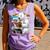 Cute Polar Bear Is Reading a Book Reading Polar Bear Comfort Colors Tank Top Lagoon