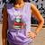 Dear Santa More Book Please Christmas Book Librarian Comfort Colors Tank Top Lagoon