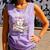 Dear Santa More Book Please Christmas Reading Book Librarian Comfort Colors Tank Top Lagoon