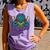 Dragon Read Reading Librarian Book Across America Kids Comfort Colors Tank Top Lagoon
