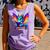Dragon Reading a Book Bookworm Book Comfort Colors Tank Top Lagoon