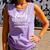 Easily Distracted By Chickens And Books Farm Comfort Colors Tank Top Lagoon