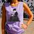 Emily Dickinson Reading A Book Comfort Colors Tank Top Lagoon
