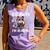 Go Away I'm Reading Book Reader Cute Fox Loves Books Comfort Colors Tank Top Lagoon