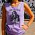Good Girls Read Bad Books Sarcastic Skeleton Goth Skull Comfort Colors Tank Top Lagoon