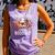 Halloween Book Lover Ghost Witch Books & Pumpkins Comfort Colors Tank Top Lagoon