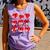 Heart Reading Books Valentine Teacher Boys Girls Book Lover Comfort Colors Tank Top Lagoon