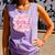 Hot Girls Read Pink Aesthetic Book Lover Reading Comfort Colors Tank Top Lagoon