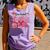 HUGvyn One Loved Teacher Valentine Book Heart Reading Bow Comfort Colors Tank Top Lagoon