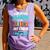 Humor Book Reader A Day Without Reading Is Like Comfort Colors Tank Top Lagoon