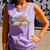 Its a Good Day To Read a Book Librarian Books Reading Floral Comfort Colors Tank Top Lagoon