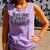 Just One More Chapter Book Lover Quote Reading Comfort Colors Tank Top Lagoon