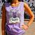 Just One More Chapter Bookish Book Reading Botanical Comfort Colors Tank Top Lagoon