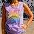 JUST ONE MORE CHAPTER Fun Reading Book Lover Comfort Colors Tank Top Lagoon
