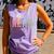 Let's Read Book Nerd Reading Book Lover Librarian Teacher Comfort Colors Tank Top Lagoon