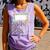 Matching Group Halloween Teacher Composition Book Notebook Comfort Colors Tank Top Lagoon