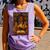 Melanin Girl Locs Book Lover Librarian Teacher Student Comfort Colors Tank Top Lagoon